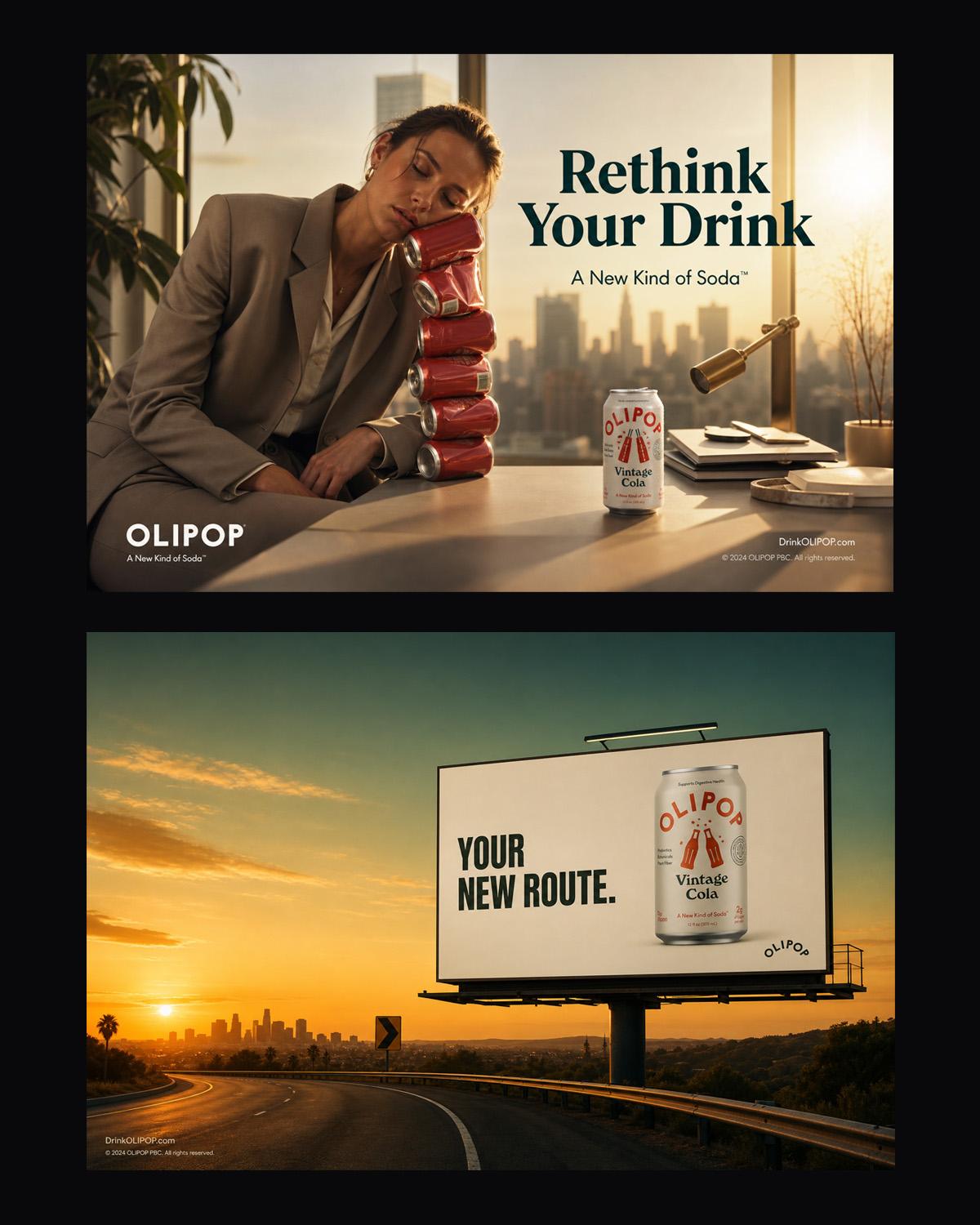 A campaign idea developed into finished art direction and out of home.