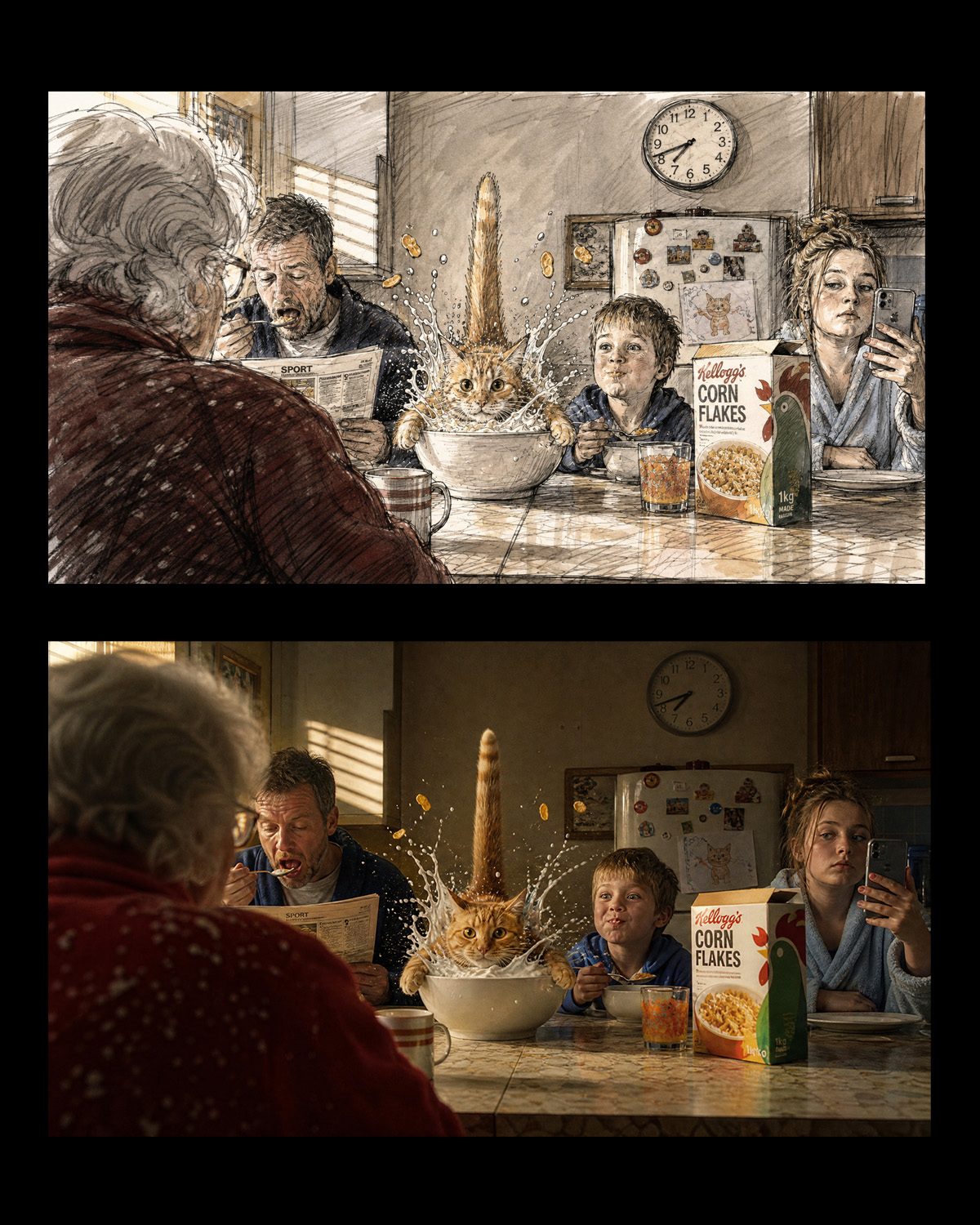 A treatment brought to life as pitch film, reference film and the finished piece.