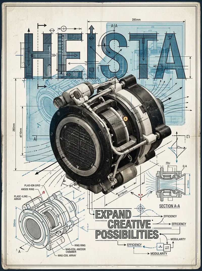 Blueprint Collage