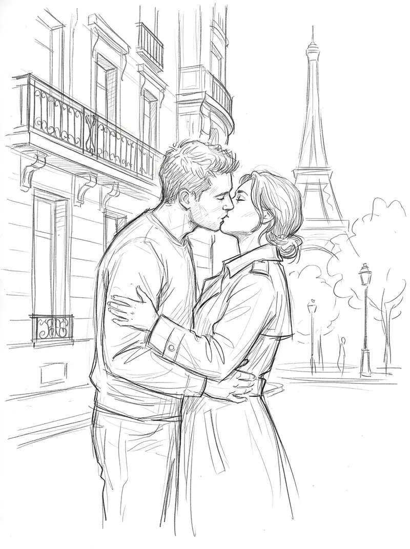 Pencil Sketch — frame 2
